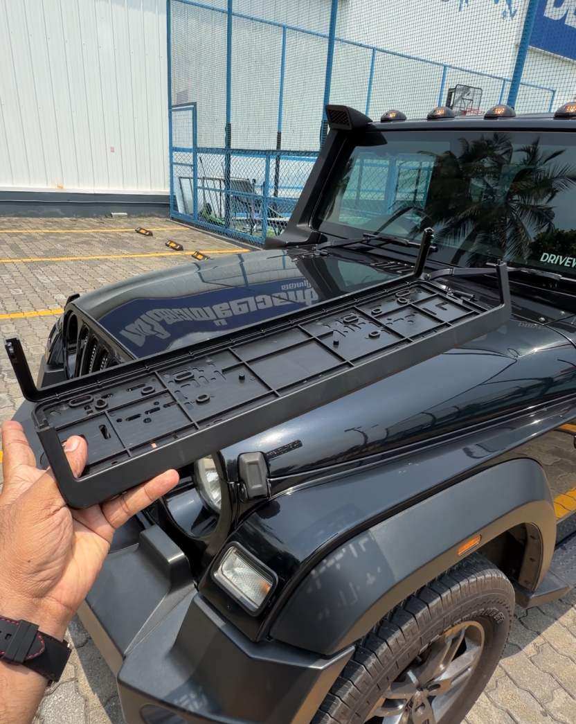 Car HSRP Number Plate Frame