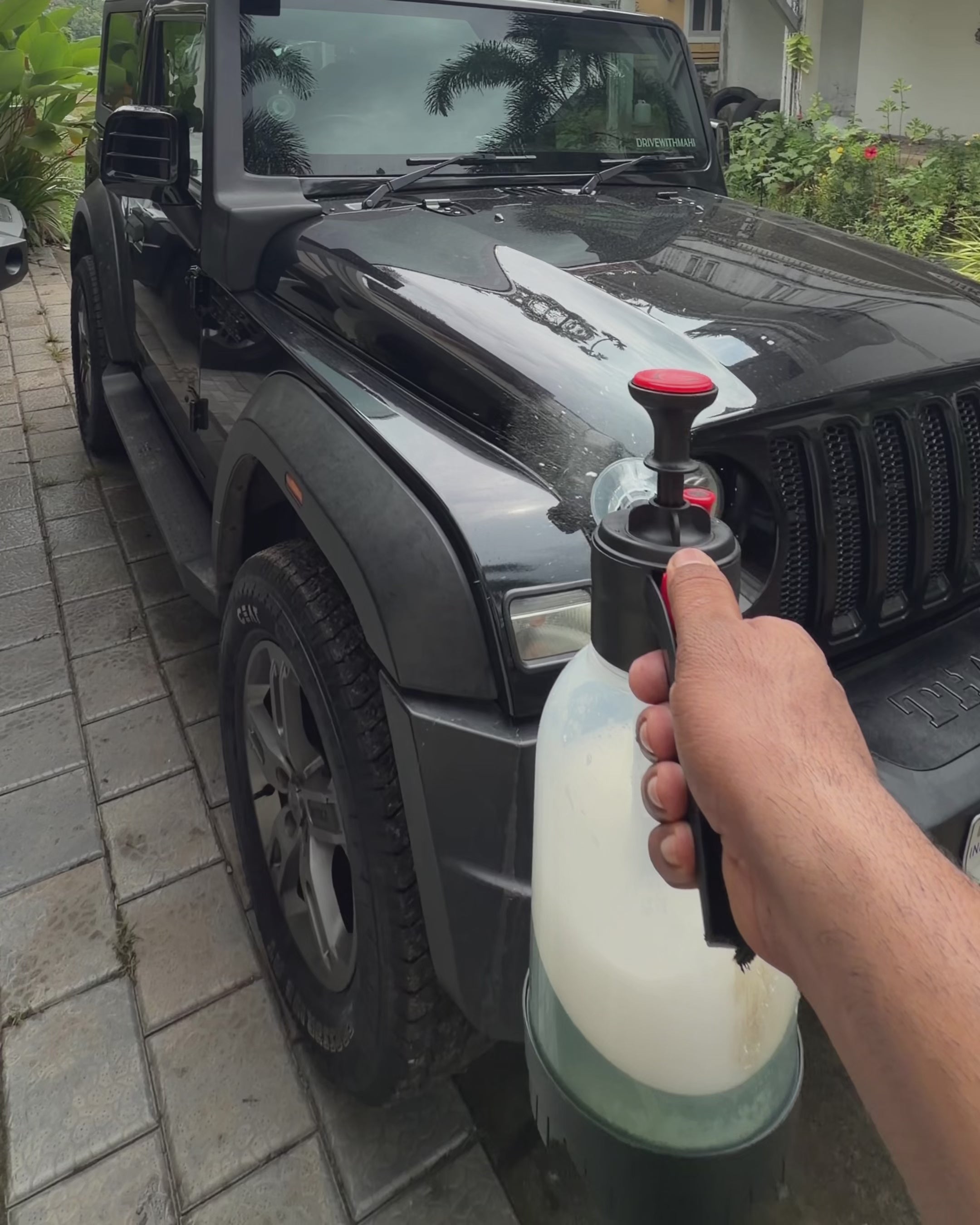 Foam Sprayer 2L + Foam Shampoo 200 ML